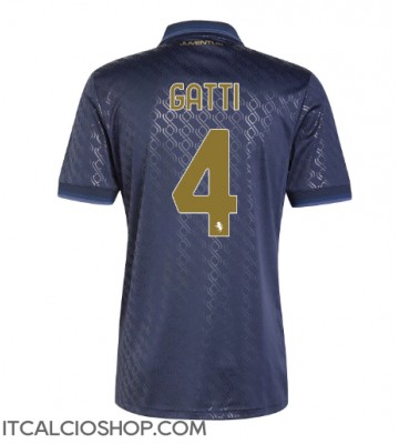 Juventus Federico Gatti #4 Terza Maglia 2024-25 Manica Corta
